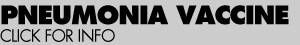 Pneumona vaccines at Sierra Blanca Pharmacy in Ruidoso, New Mexico.